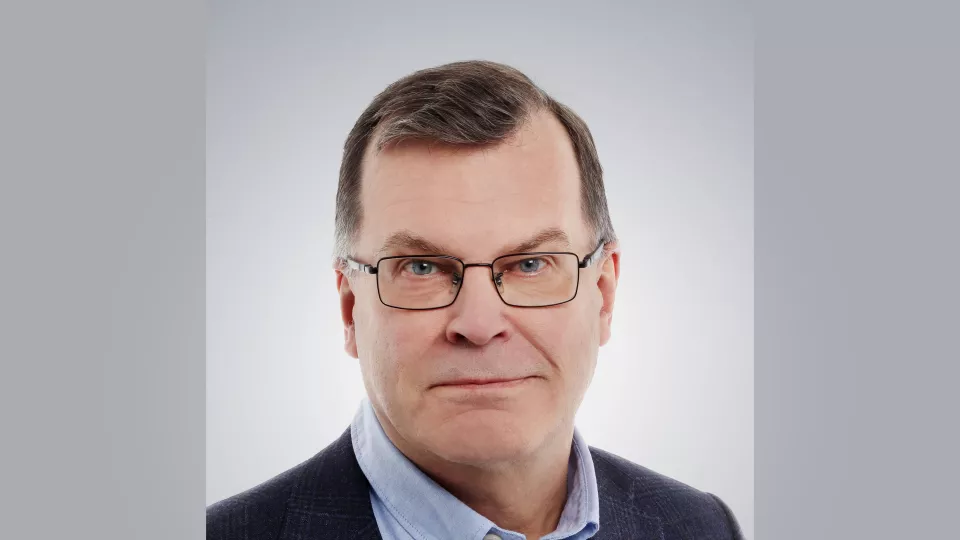 Portrait of Heikki Pihlajamäki. Photo.