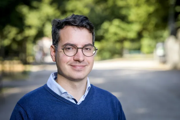 Portrait of Valentin Jeutner. Photo.