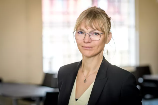 Portrait of Lena Wahlberg. Photo.